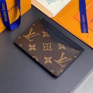 Louis Vuitton Neo Card Holder in Monogram Macassar (M60166)